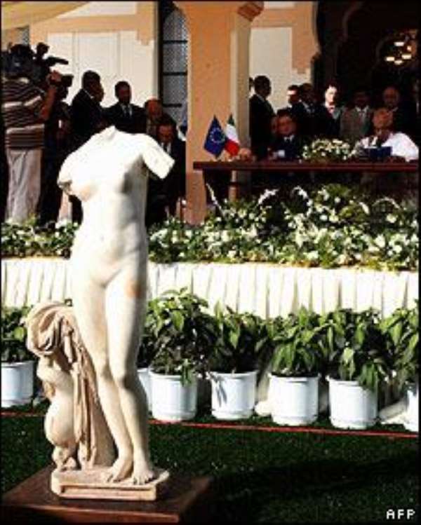 Venus of Cyrene, Libya.